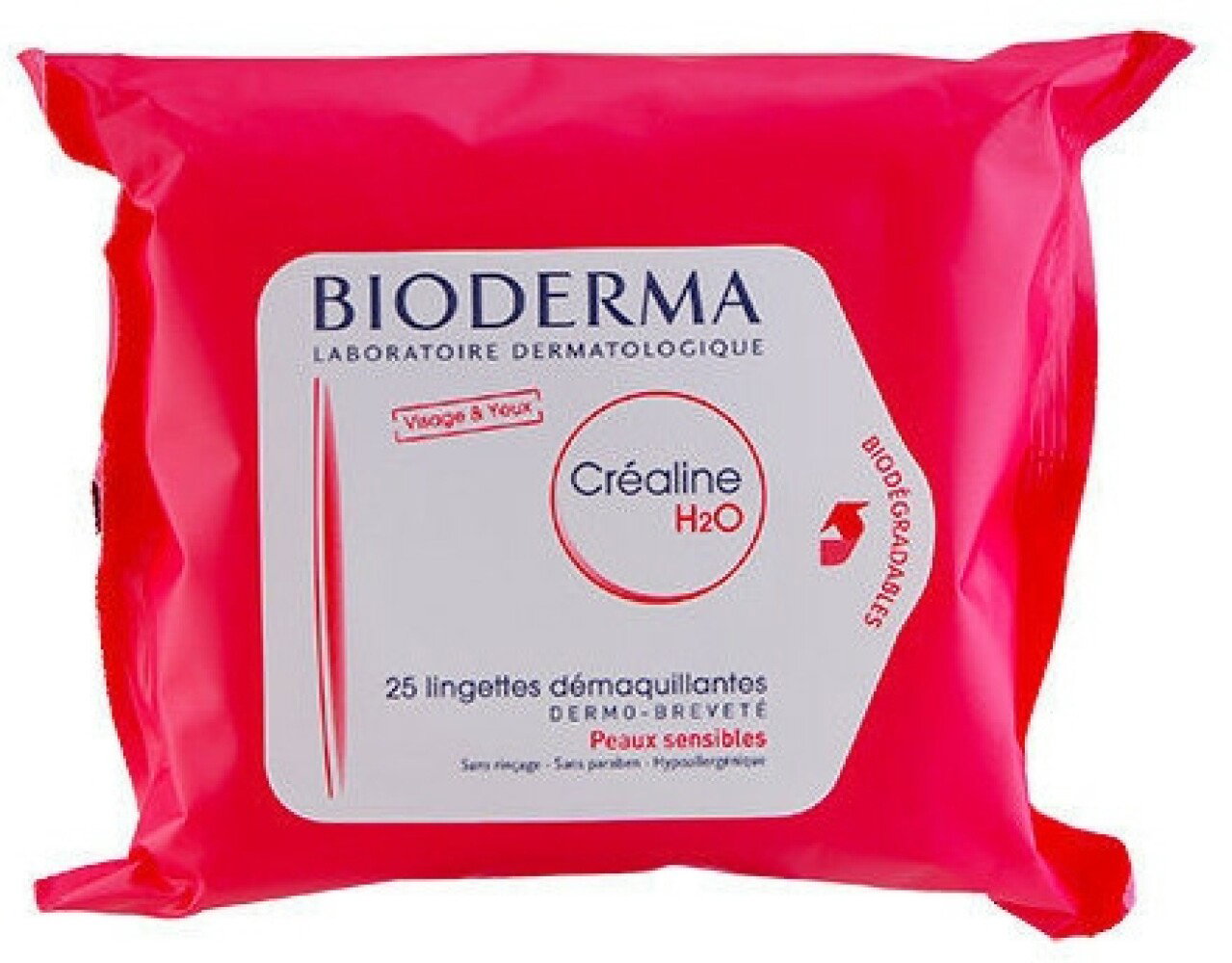 Bioderma, Sensibio , Xylit, Make-up-Entferner-Tücher