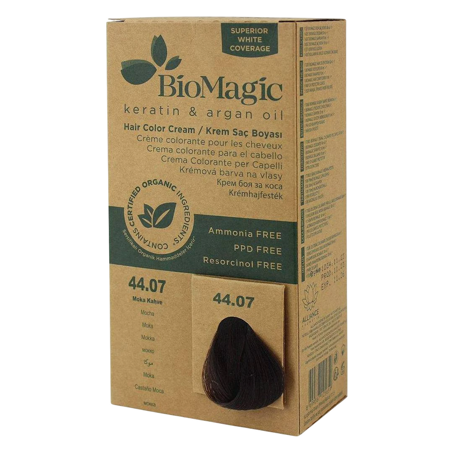 Biomagic Biomagic, Biomagic, Keratin & Argan Oil, Permanente Haarfarbe, 44.07 , 250 ml *Tester
