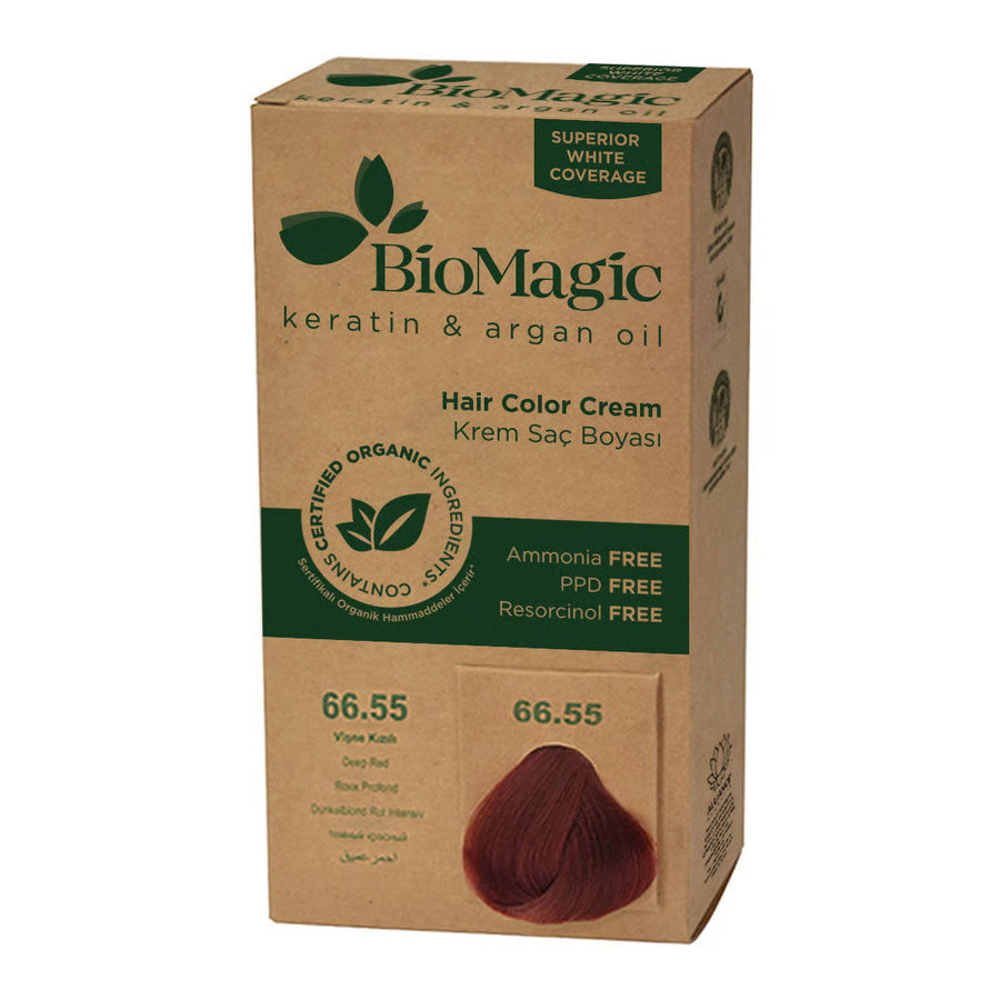 Biomagic Biomagic, Biomagic, Keratin & Argan Oil, Permanente Haarfarbe, 66.55 , 250 ml *Tester