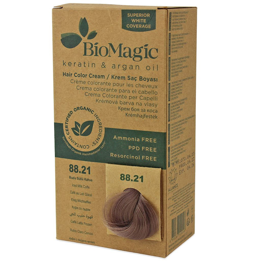 Biomagic Biomagic, Biomagic, Keratin & Argan Oil, Permanente Haarfarbe, 88.21 , 250 ml *Tester
