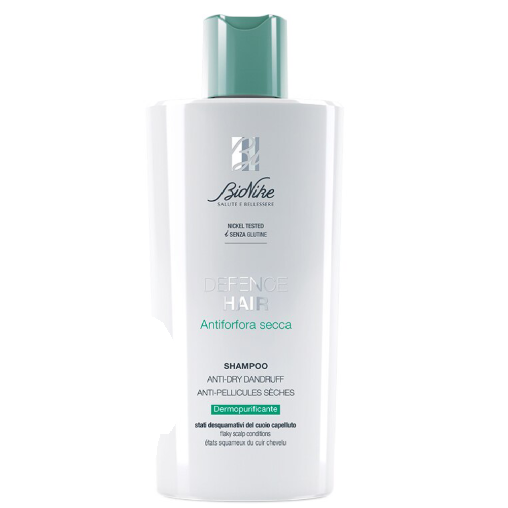 BioNike, Defense Hair Dry Anti-Dandruff, Haarshampoo, Anti-Dandruff & Purifying, 200 ml