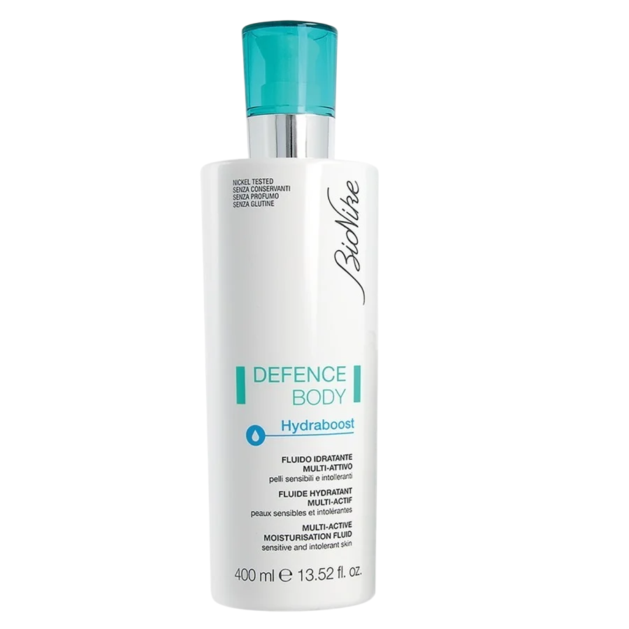 BioNike, Defence, Hydrating & Moisturizing & Protecting, Tag & Nacht, Körperlotion, Über den ganzen Körper, 400 ml