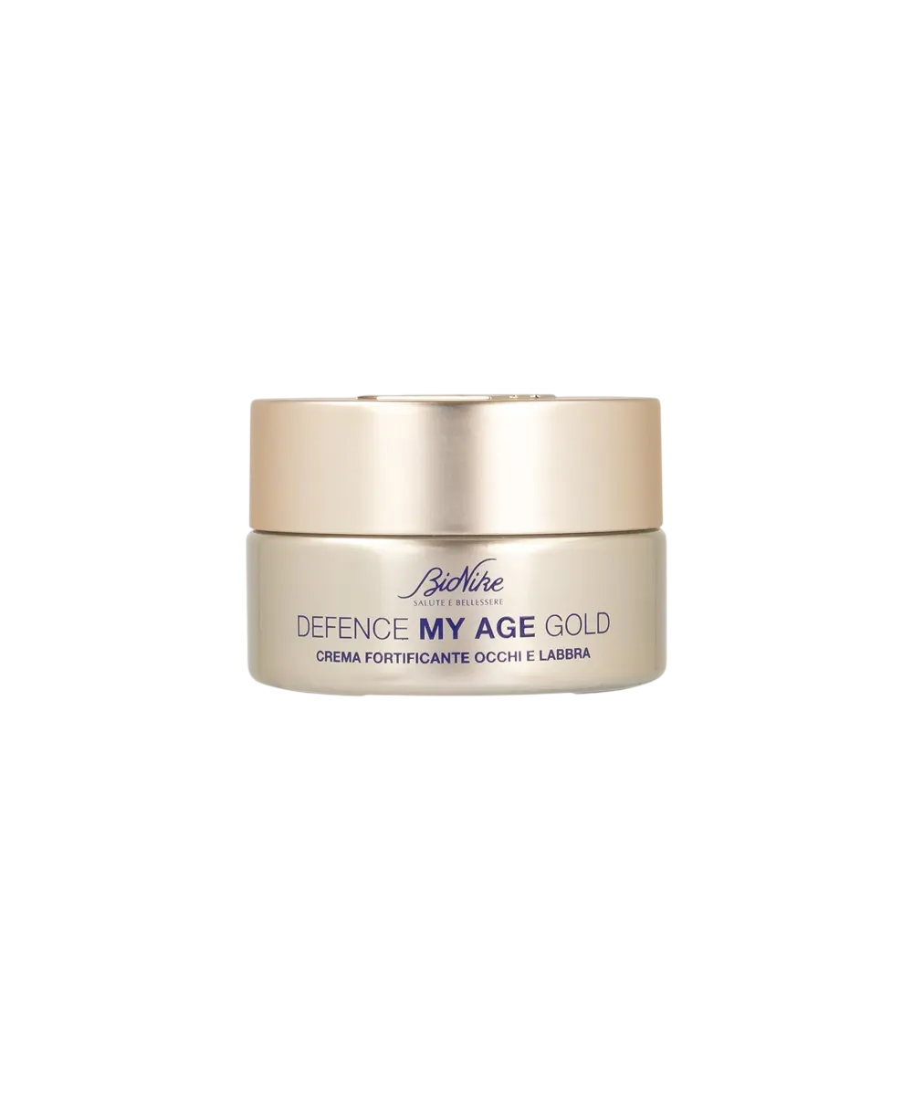 BioNike, Defence My Age Gold, Straffend, glättend, Morgen & Abend, Augencreme, 15 ml