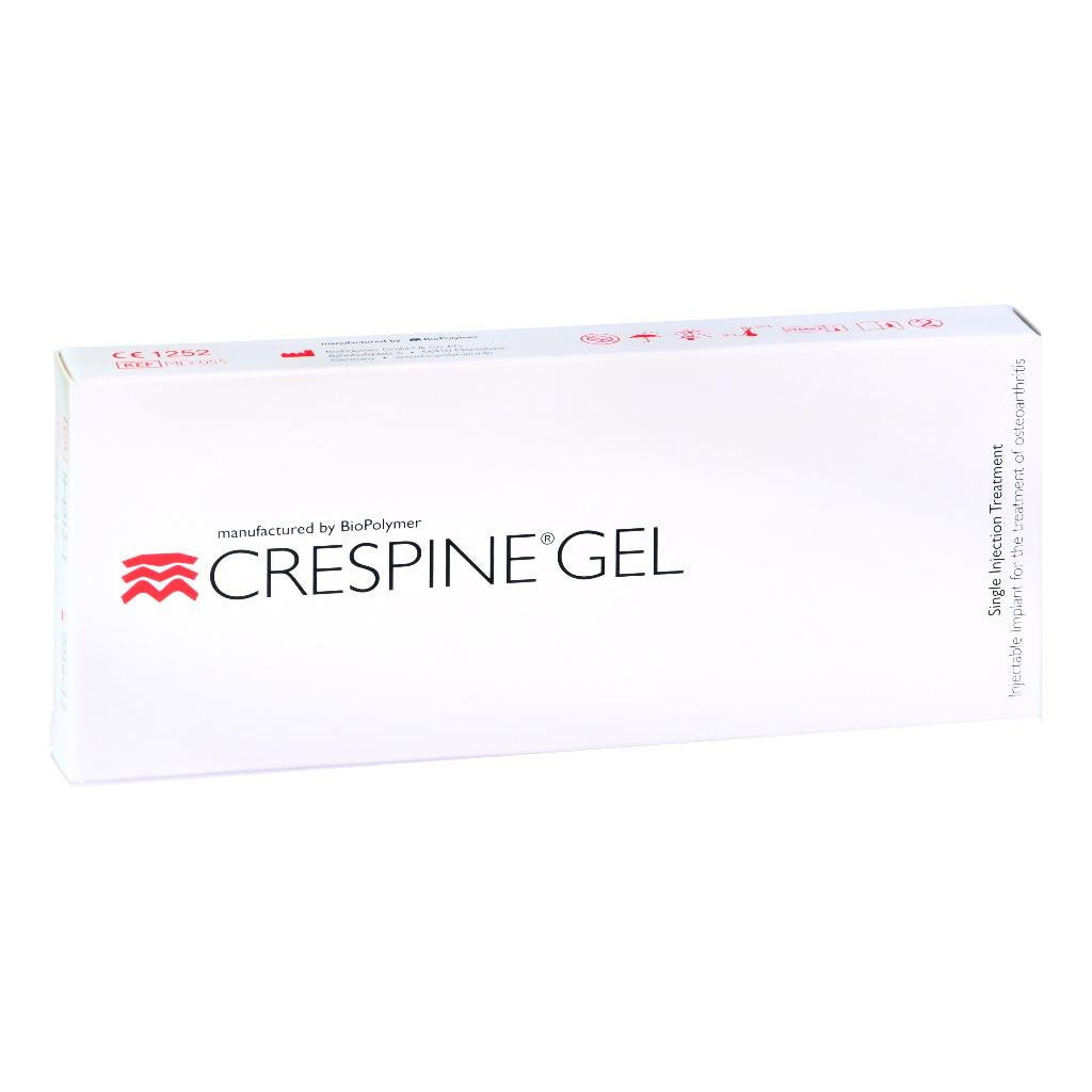 Biopolymer Fertigspritze Biopolymer, Crespine, Hyaluronic Acid, Pain Relief For Osteoarthritis, Pre-Filled Syringe, 2 ml Regu