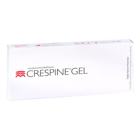 Biopolymer Fertigspritze Biopolymer, Crespine, Hyaluronic Acid, Pain Relief For Osteoarthritis, Pre-Filled Syringe, 2 ml Regu