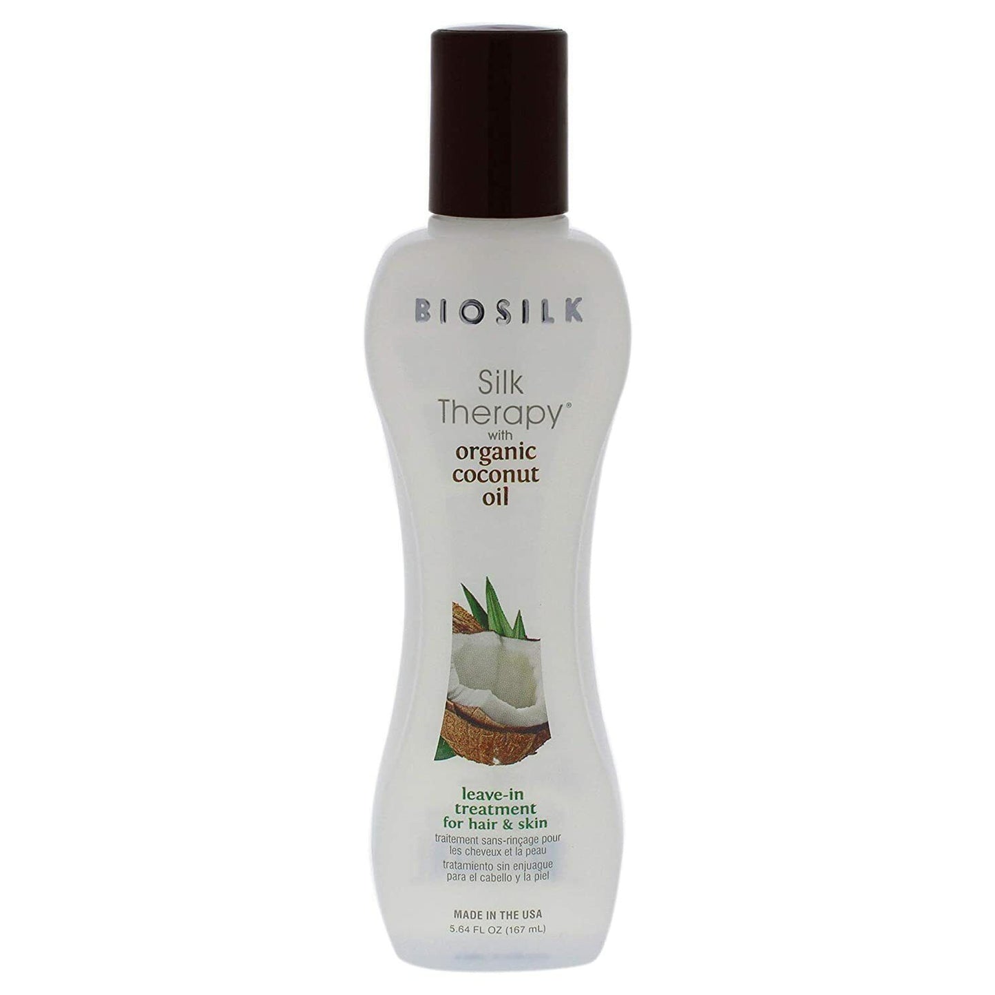 Biosilk, Silk Therapy, Leave-In Haarcreme Behandlung, Zur Nahrung, 67 ml