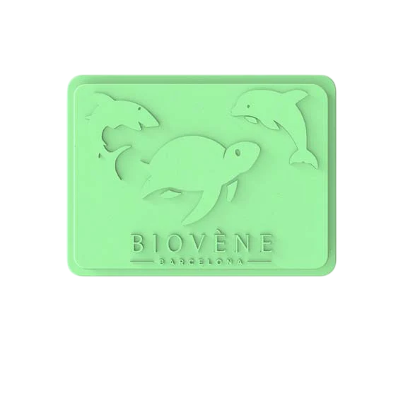 Biovene Biovene, Bamboo In-Shower, Storage & Travel, Reiseetui, Mint Green Regular