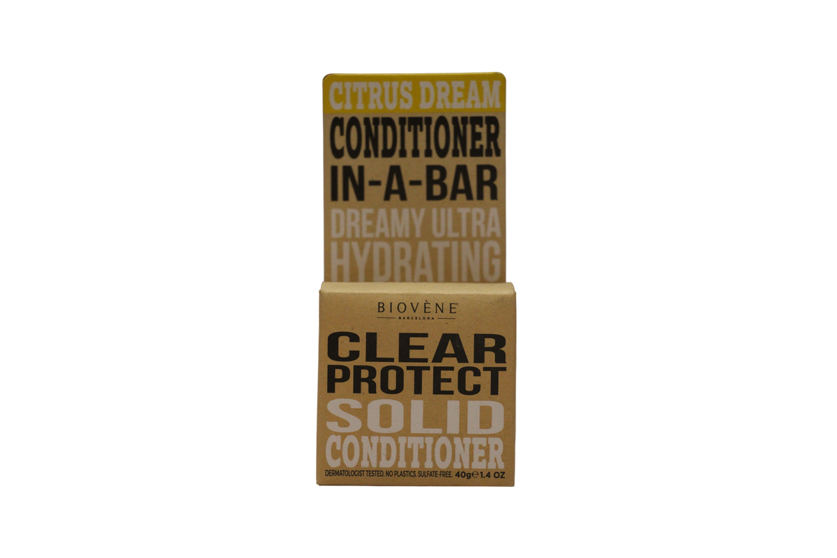 Biovene, Conditioner In A Bar, Zitrus, Haarspülungsriegel, Weichmachen, 40 g *Tester