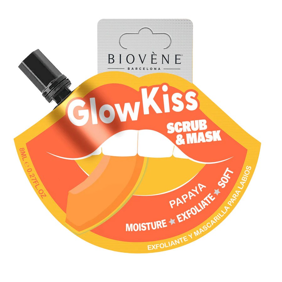 Biovene Glow Kiss Papaya Lippenpeeling 8 ml Tester