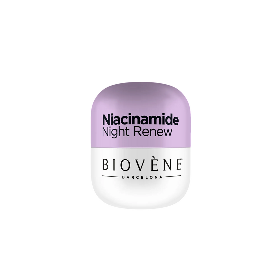 Biovene Niacinamide Night Renew Gesichtscreme mit Niacinamid, 50 ml