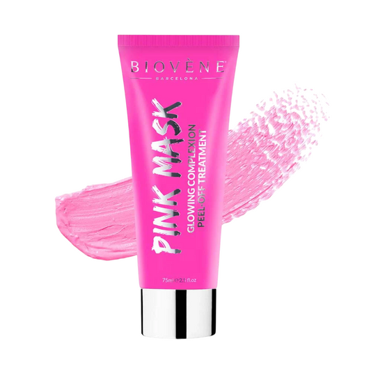 Biovene, Pink Mask, Leuchtend, Peel-Off-Maske, Für das Gesicht, 75 ml