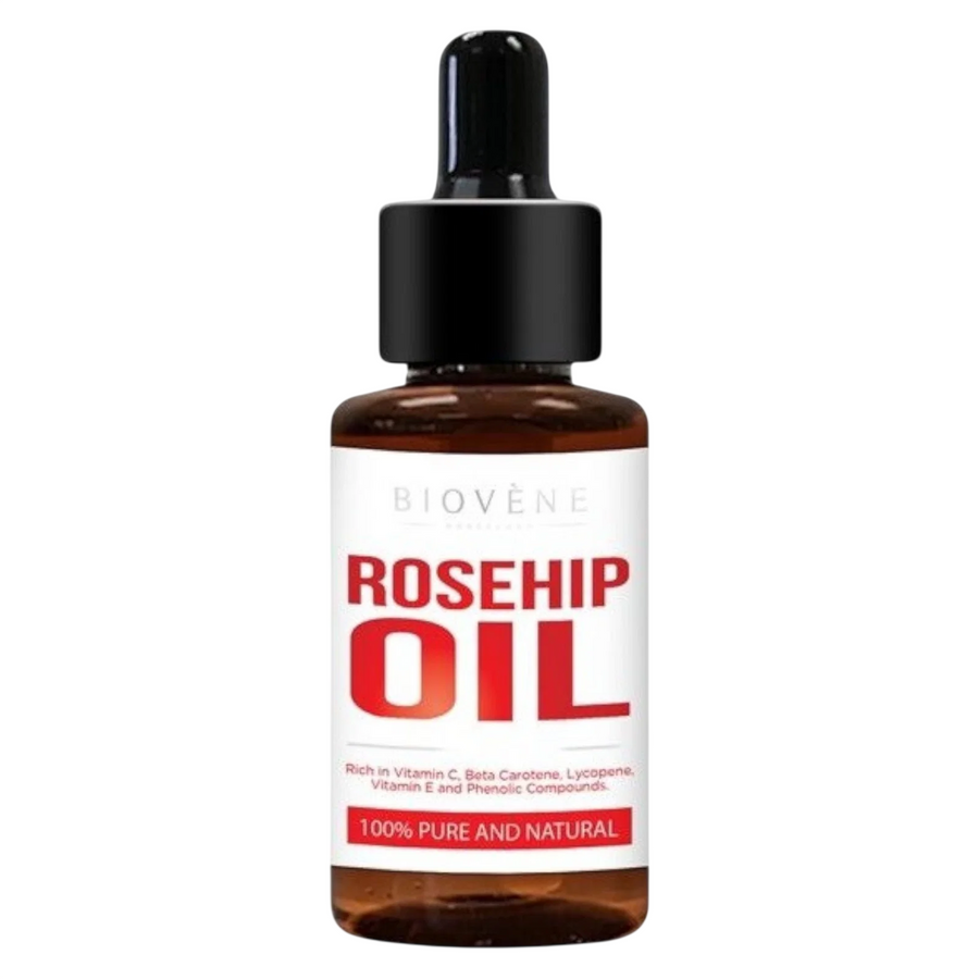Biovene, Rosehip Oil, Vitamin E, Anti-Aging, Öl, Für das Gesicht, 30 ml *Tester