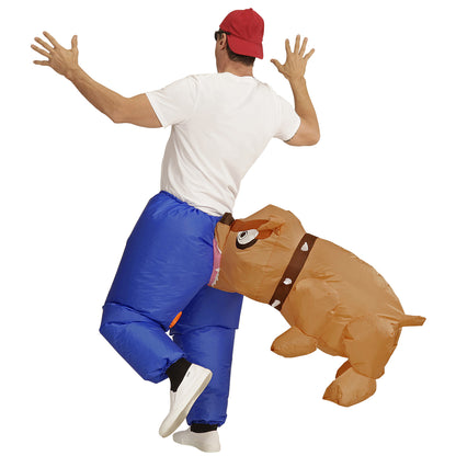 "BISSIGER HUND" (aufblasbares Kostüm m. integriertem Gebläse) – Ansicht 3