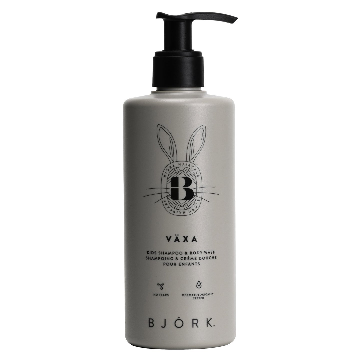 Bjork Bjork, Vaxa Kids, Duschgel & Shampoo 2-in-1, 300 ml Regular