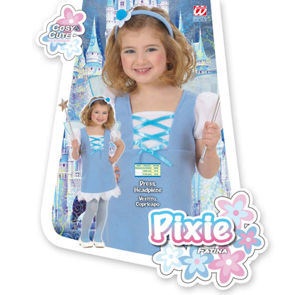 "BLAUE FEE" (Kleid, Kopfbedeckung) – Ansicht 3