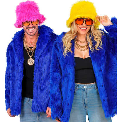 "BLAUE PLÜSCHJACKE" – Ansicht 5