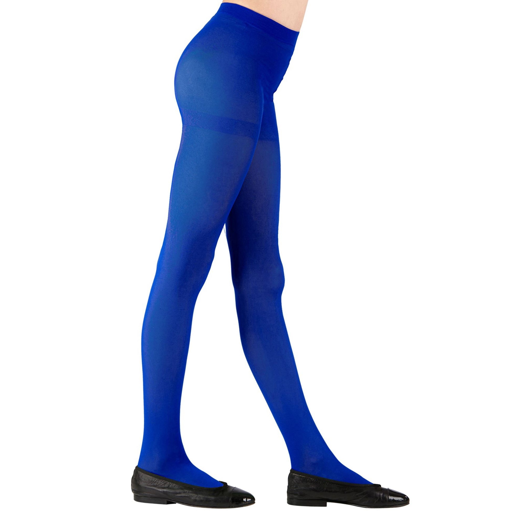 "BLAUE STRUMPFHOSE" 40 DEN – Vorderansicht
