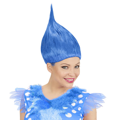 "BLAUE TROLLPERÜCKE" – Ansicht 4