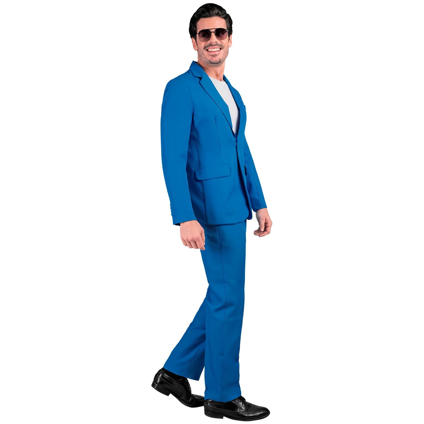 "BLAUER PARTY FASHION ANZUG" (Jackett, Hose) – Ansicht 3