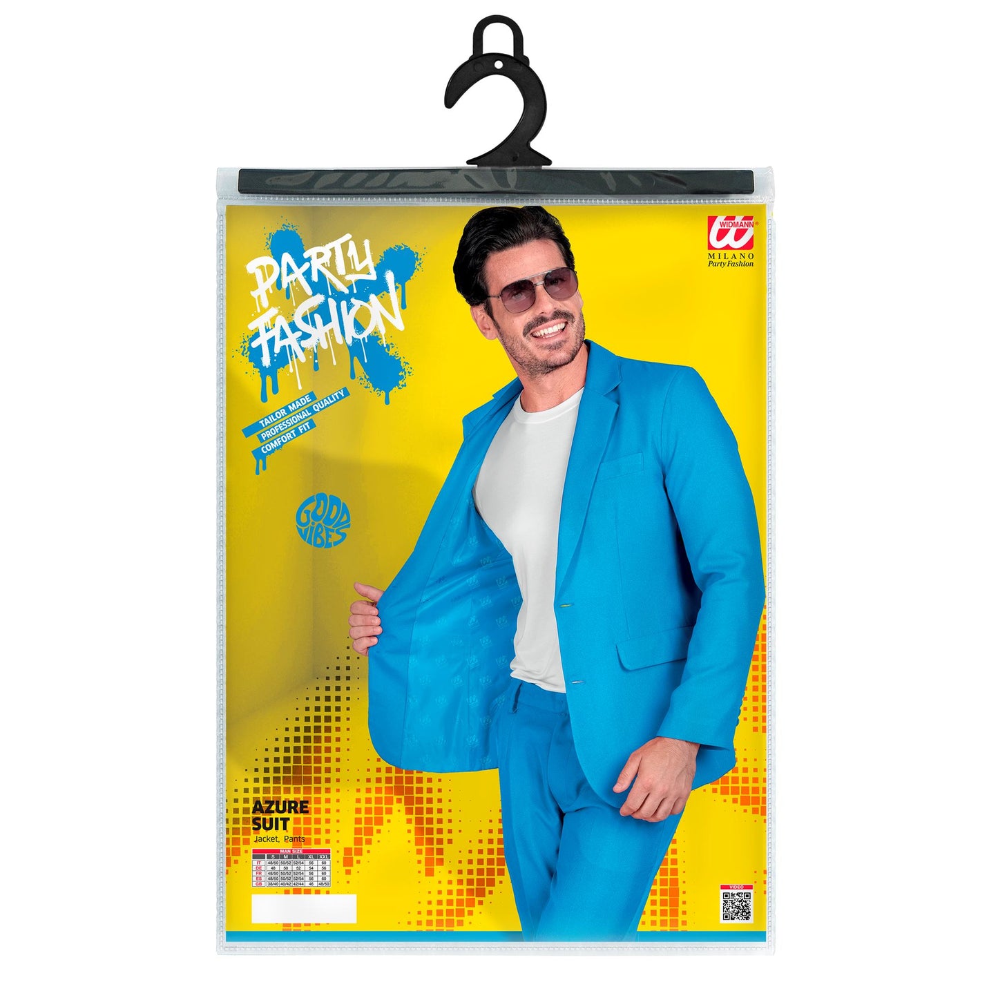 "BLAUER PARTY FASHION ANZUG" (Jackett, Hose) – Ansicht 5