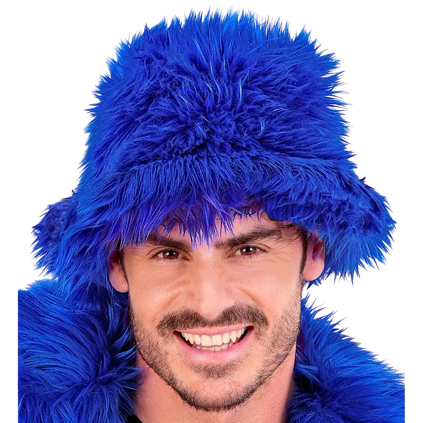 "BLAUER PLÜSCH ANGLERHUT" – Ansicht 5