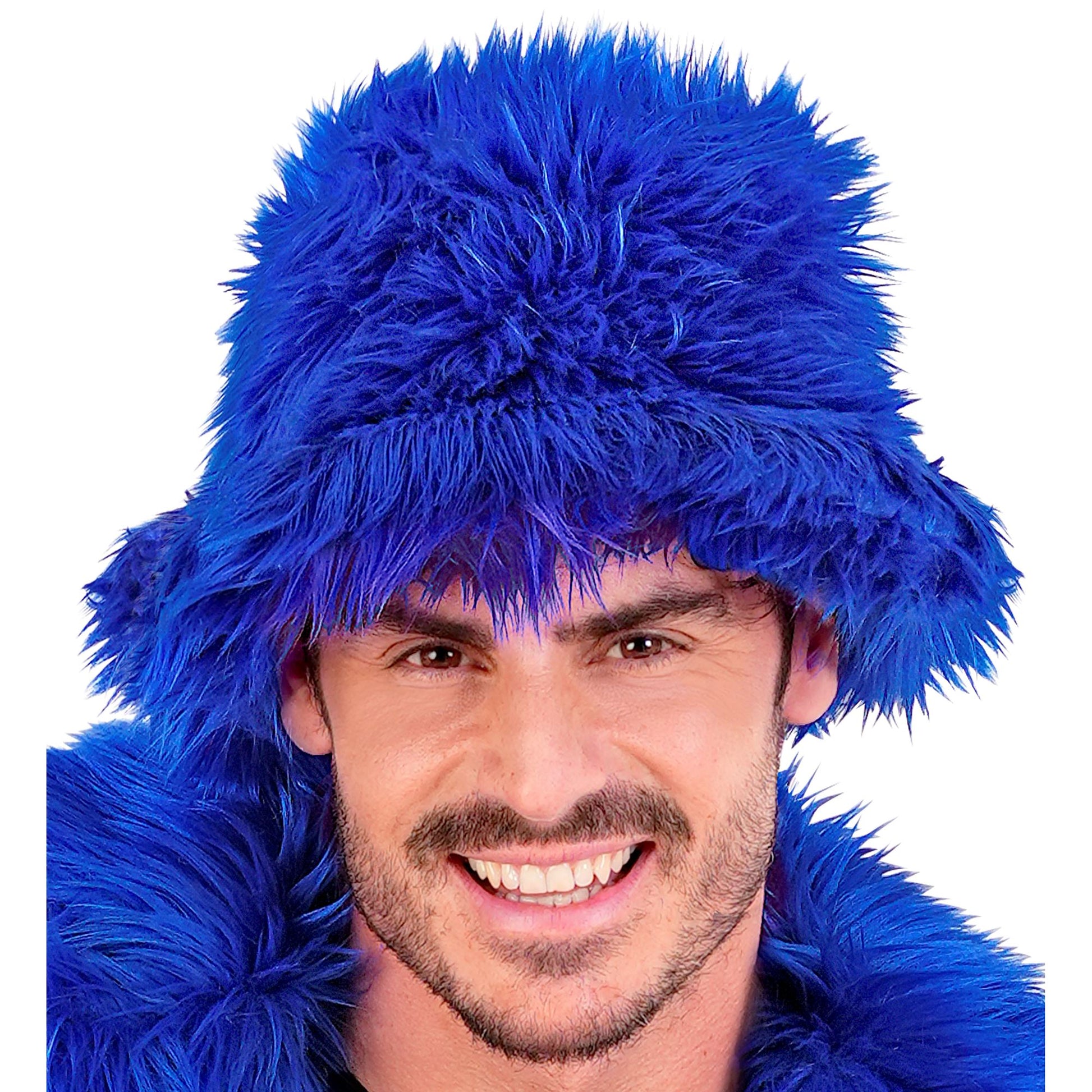 "BLAUER PLÜSCH ANGLERHUT" – Ansicht 5