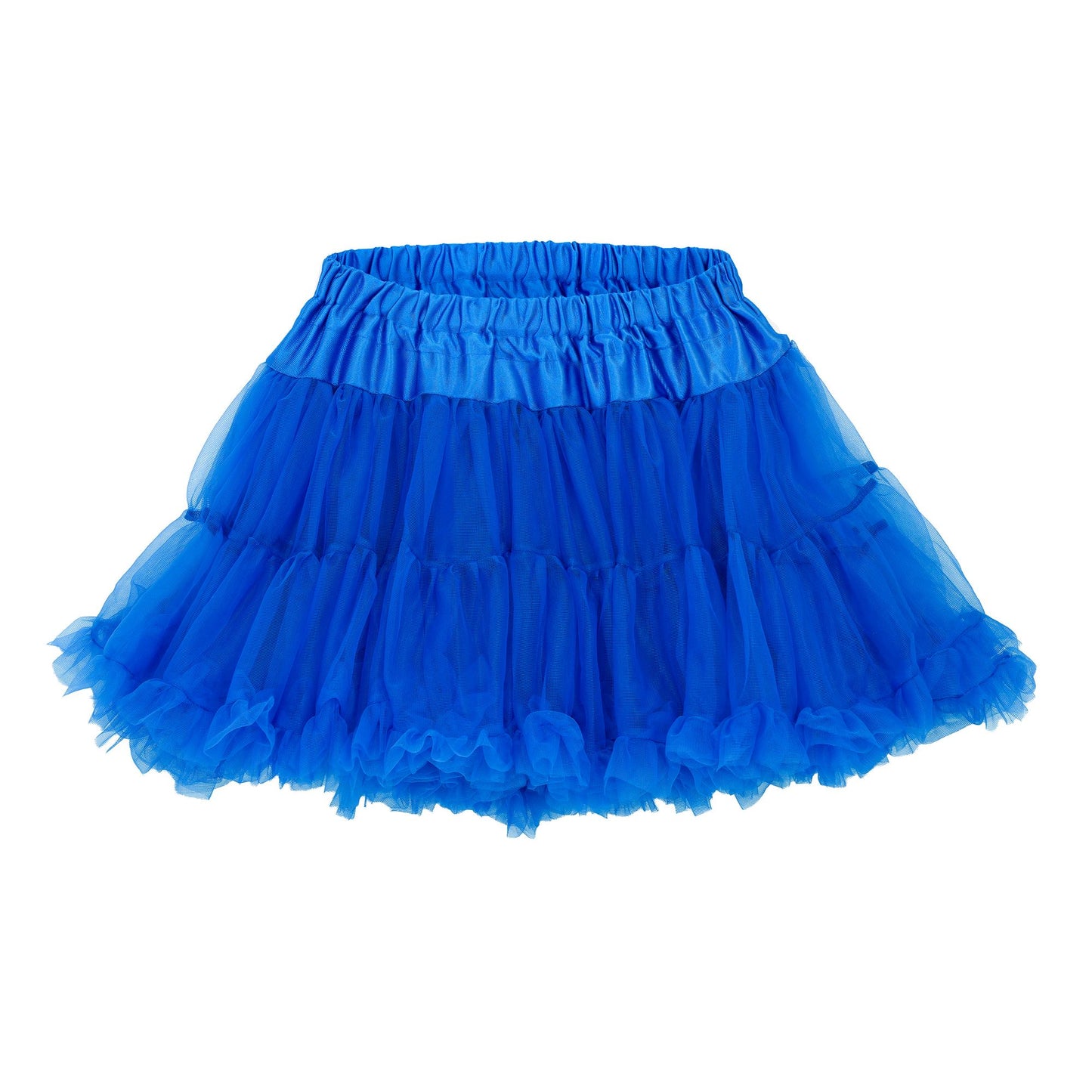 "BLAUER TUTU PETTICOAT" weicher mehrlagiger Tüll – Ansicht 4