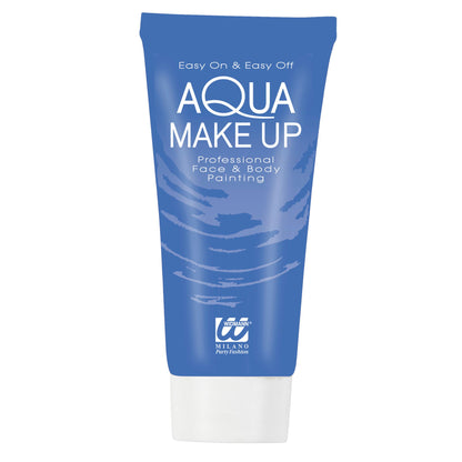 "BLAUES AQUA MAKE UP IN TUBE" - 30 ml – Detailansicht