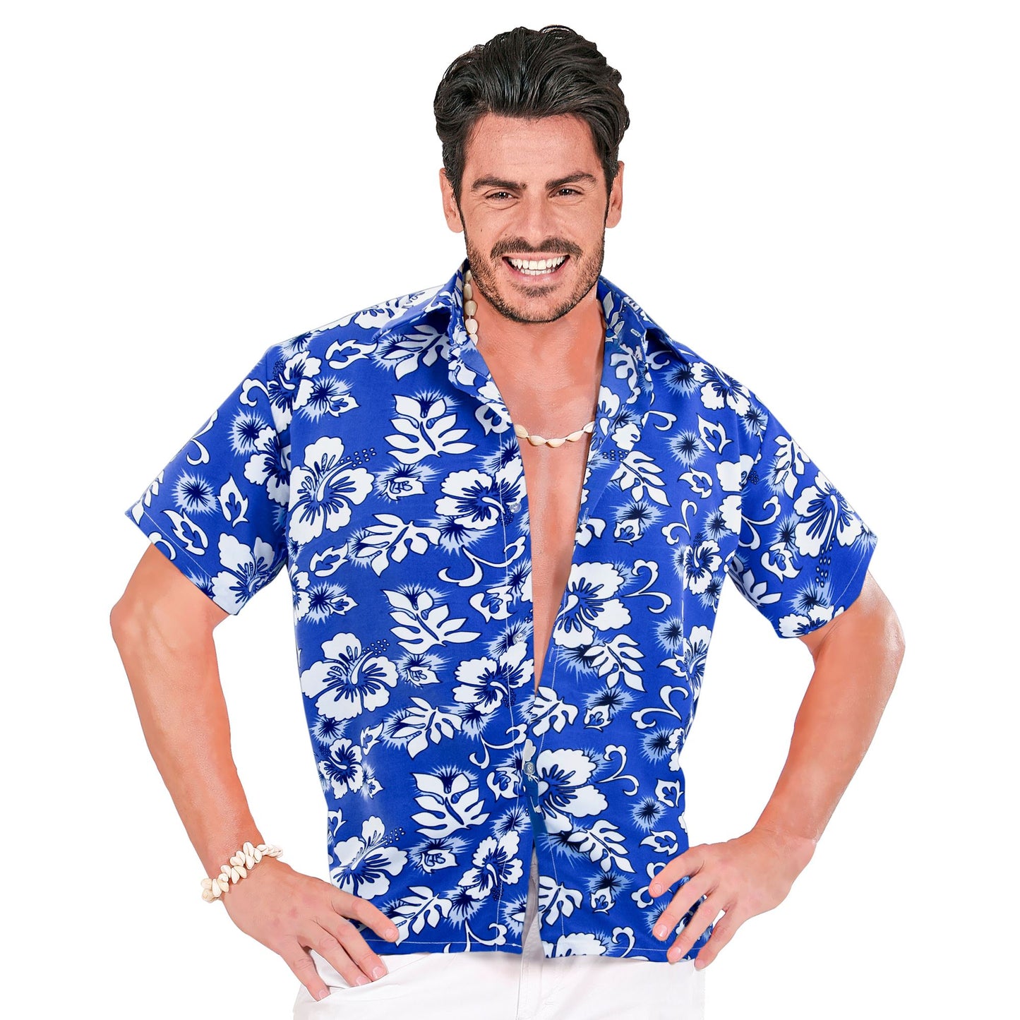 "BLAUES HAWAIIHEMD" – Vorderansicht