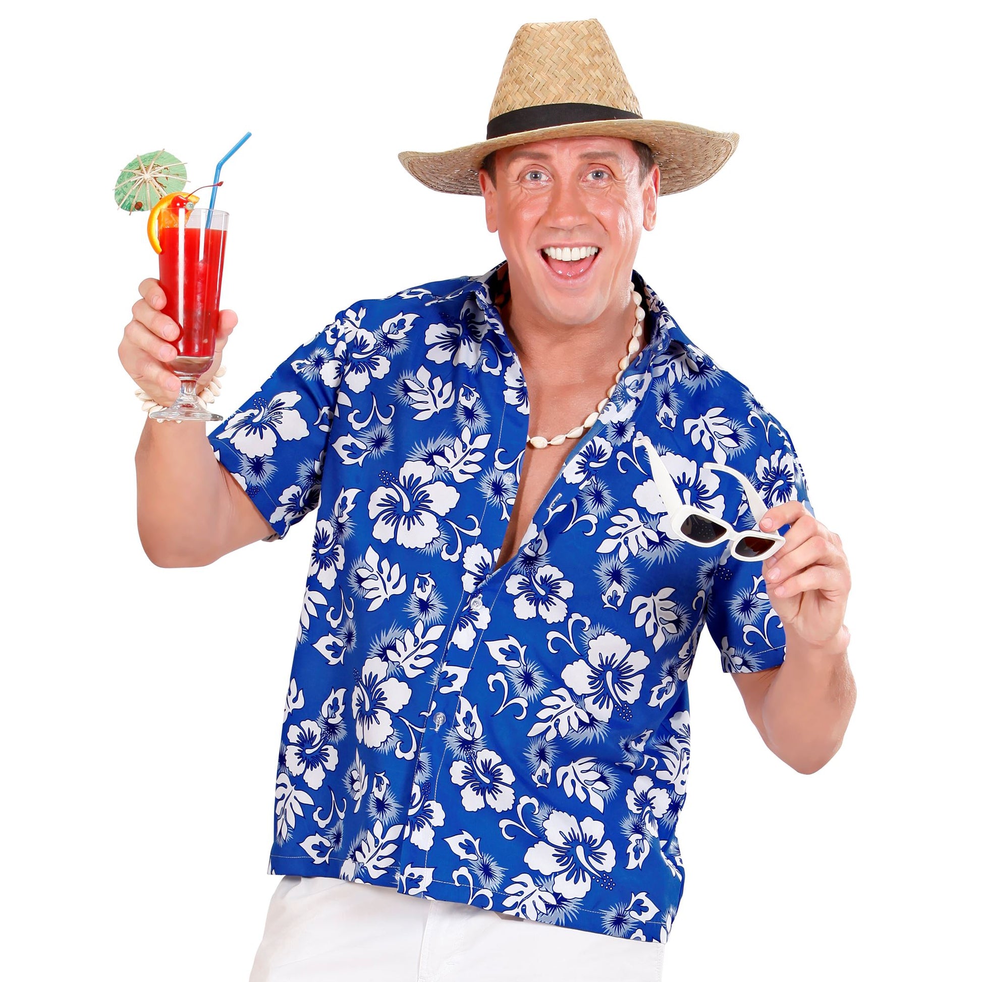 "BLAUES HAWAIIHEMD" – Detailansicht
