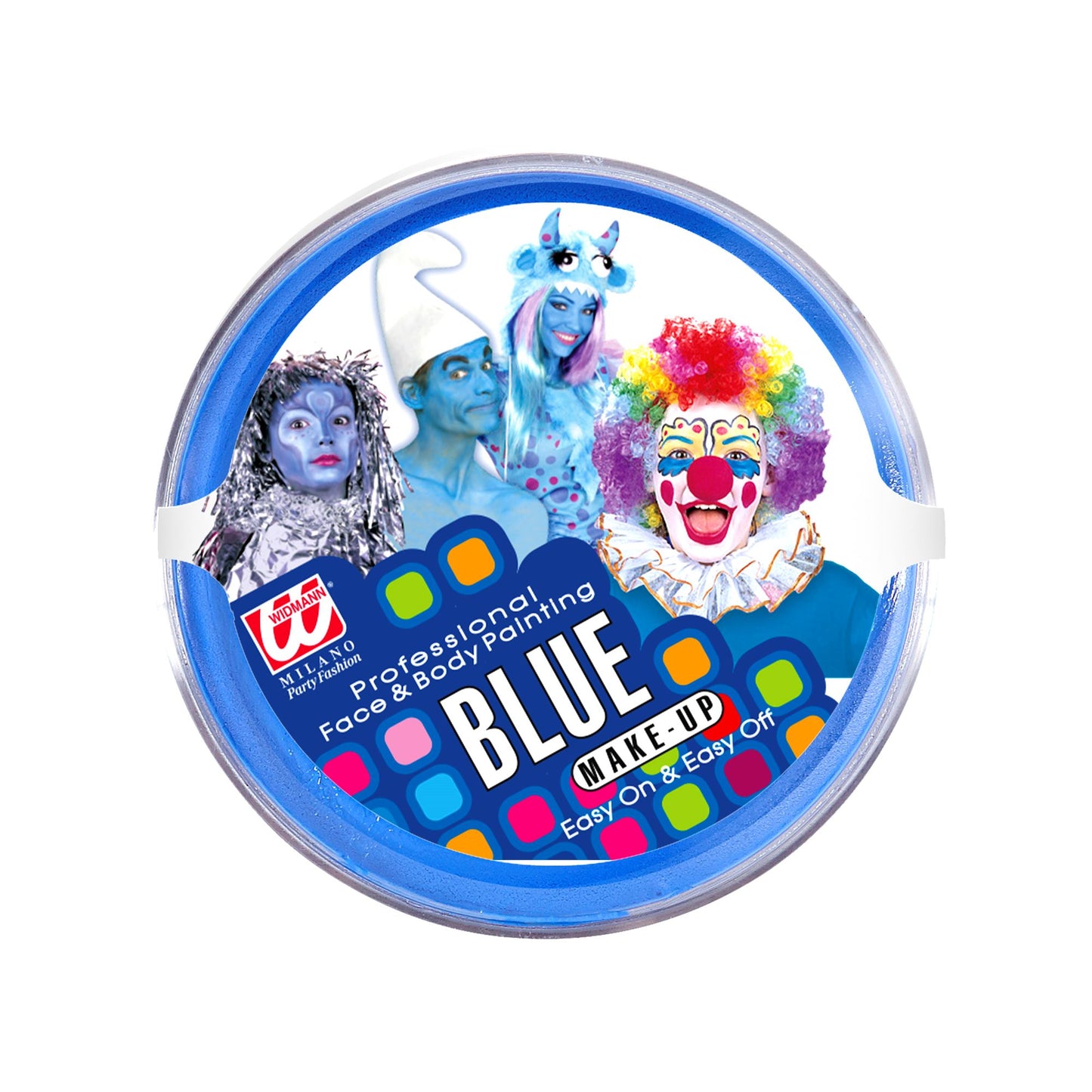 "BLAUES MAKE UP IN SCHALE" - 25 g – Vorderansicht