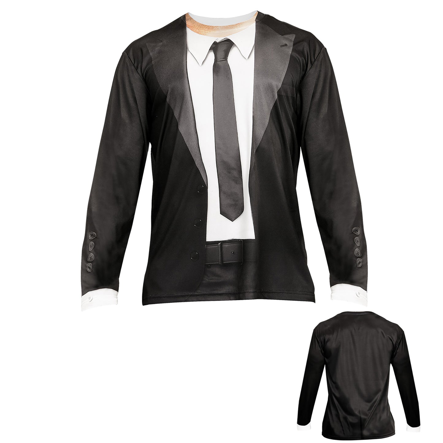 "BLUES MAN" (in Fotosublimation bedrucktes Longsleeve) – Ansicht 4