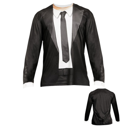 "BLUES MAN" (in Fotosublimation bedrucktes Longsleeve) – Ansicht 4