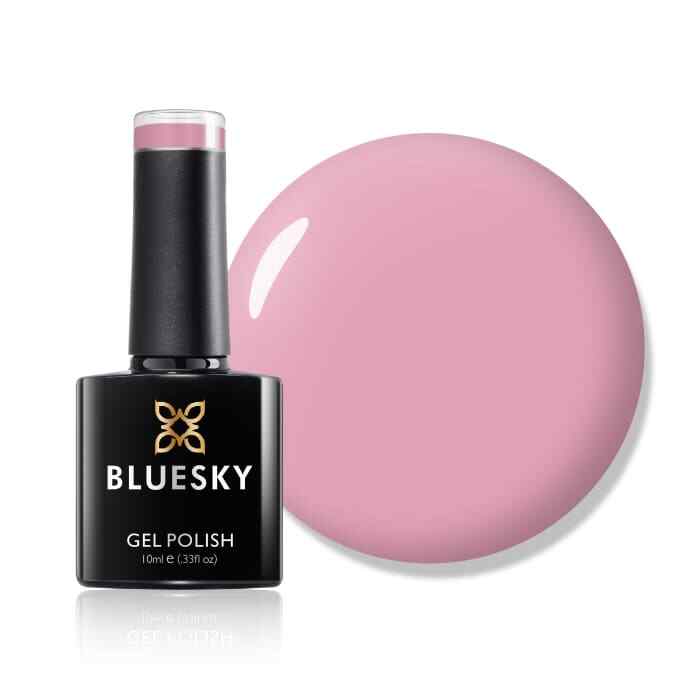 Bluesky, Bluesky, UV, Semi-Permanent Nail Polish, Coral Woo, 10 ml