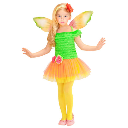 "BLUMENFEE" (Kleid, Flügel, Haarband mit Blume) – Ansicht 3