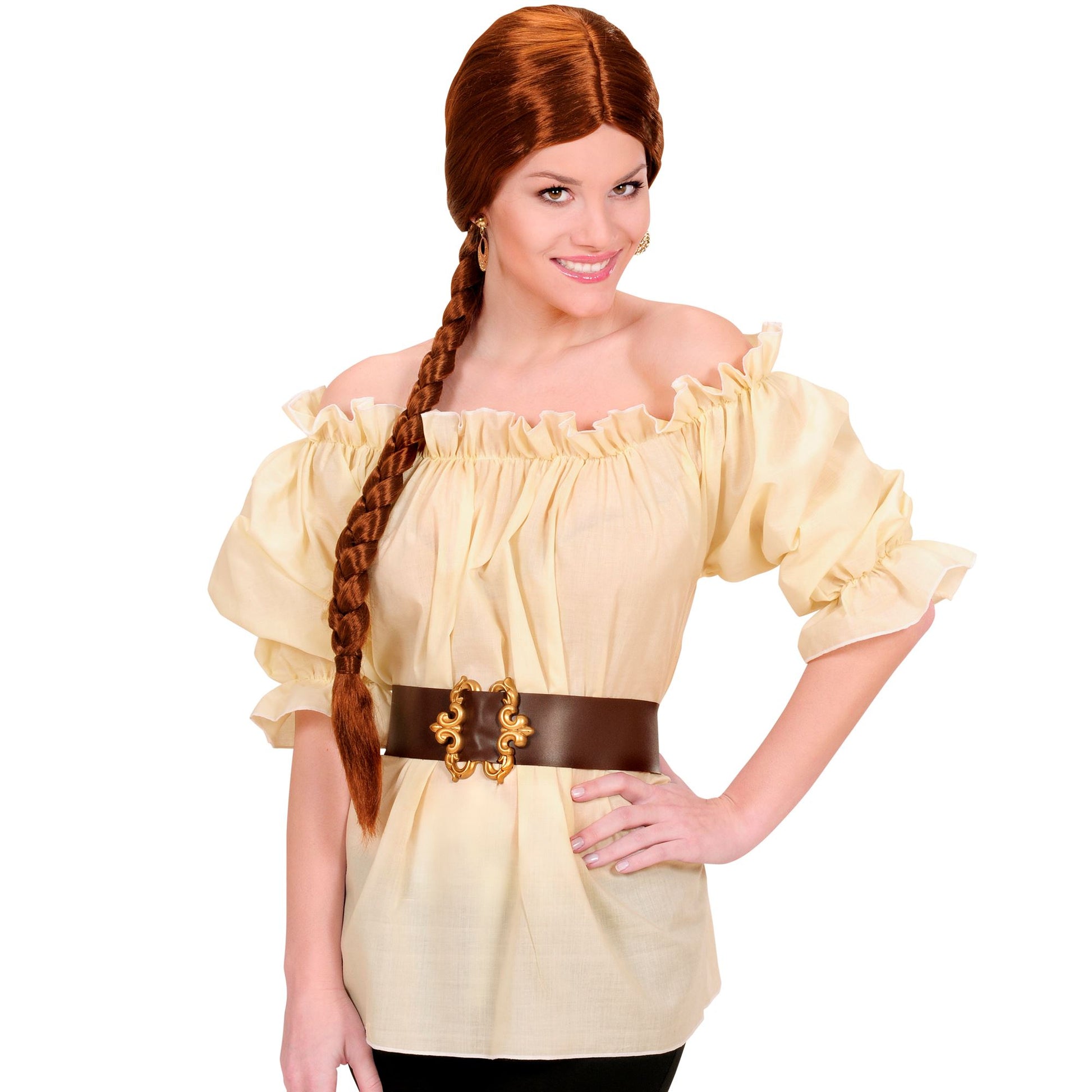 "BLUSE BEIGE" – Vorderansicht