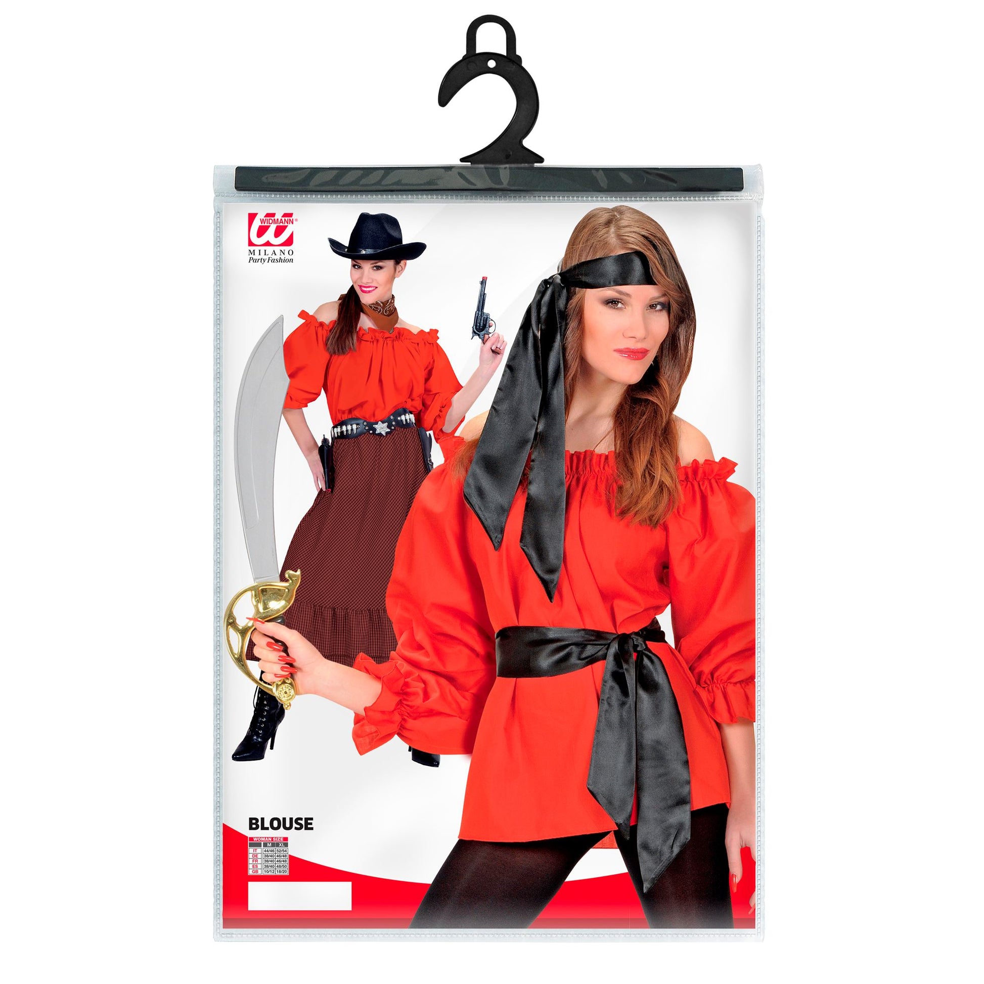 "BLUSE ROT" – Ansicht 4