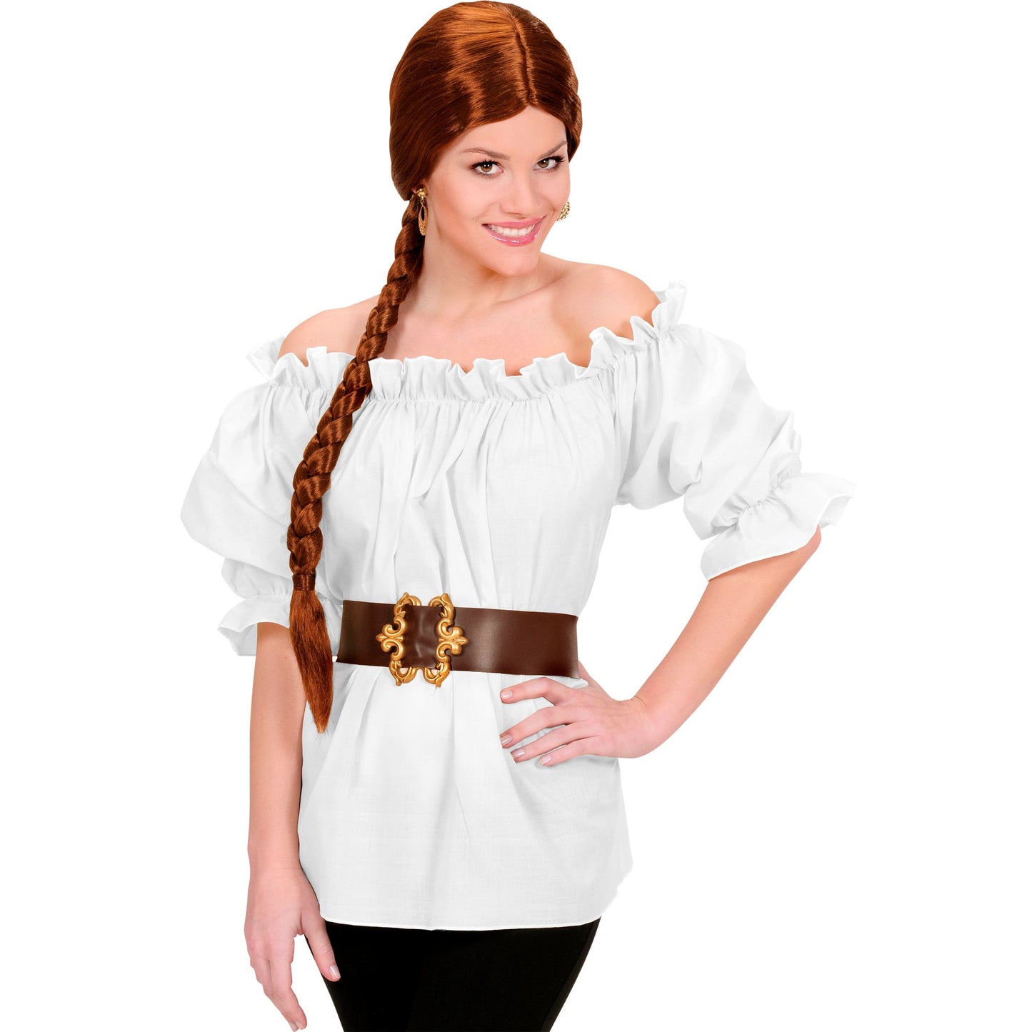 "BLUSE WEIß" – Vorderansicht
