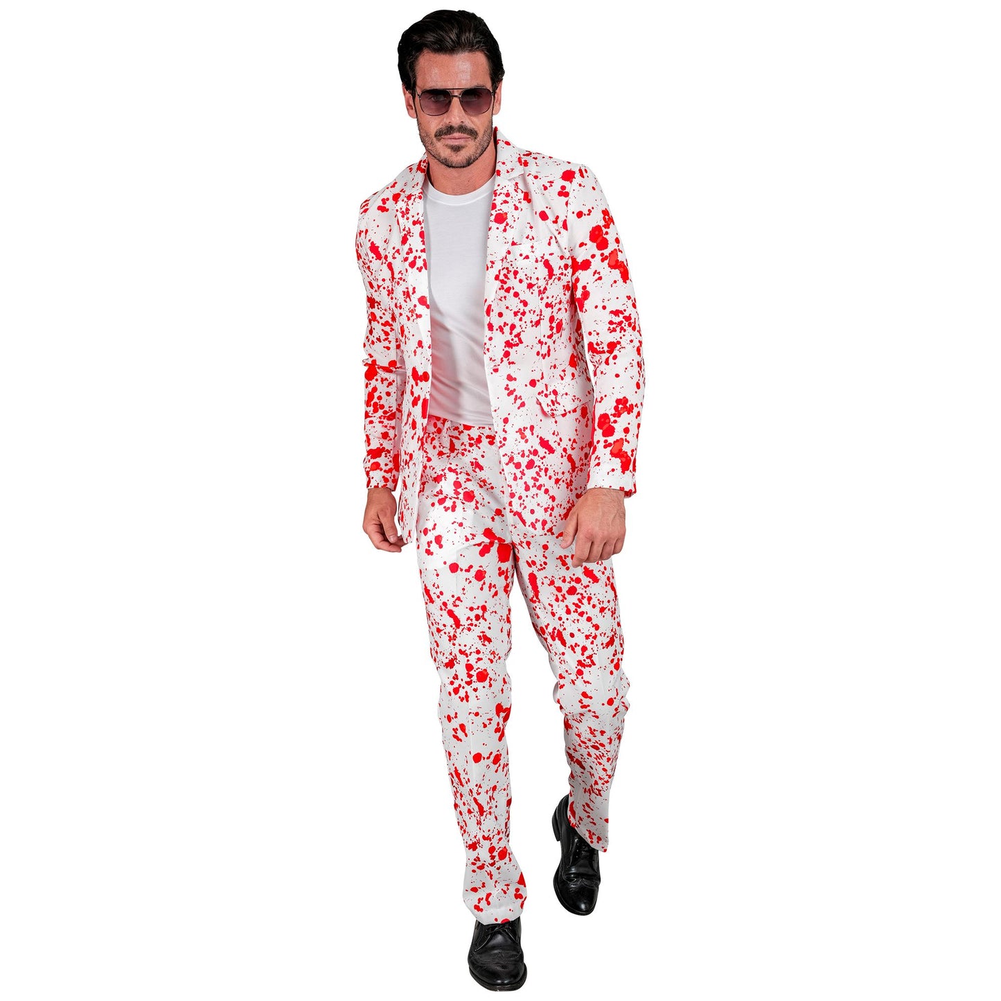 "BLUT PARTY FASHION ANZUG" (Jackett, Hose) – Detailansicht