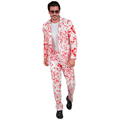 "BLUT PARTY FASHION ANZUG" (Jackett, Hose) – Detailansicht