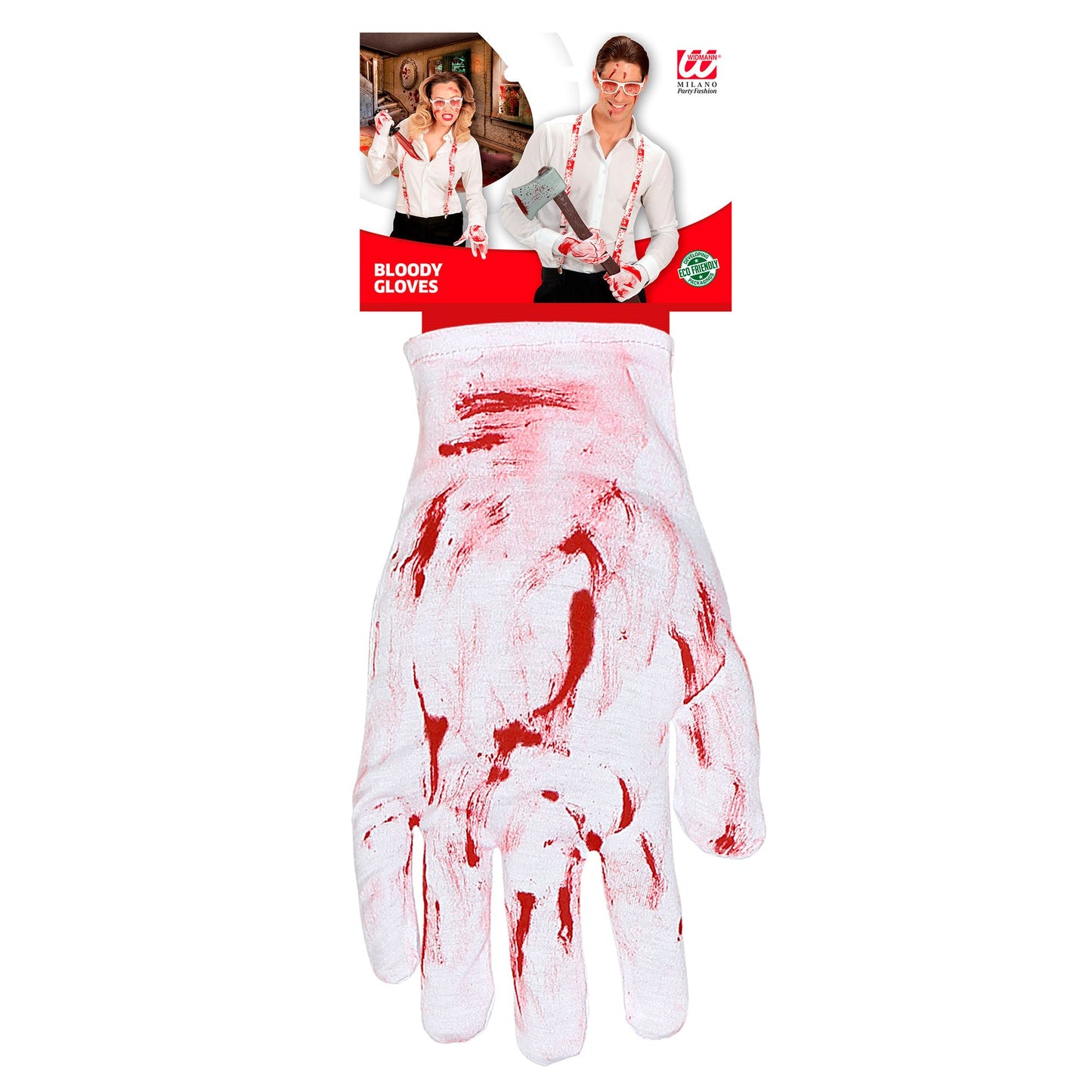 "BLUTIGE HANDSCHUHE" – Detailansicht