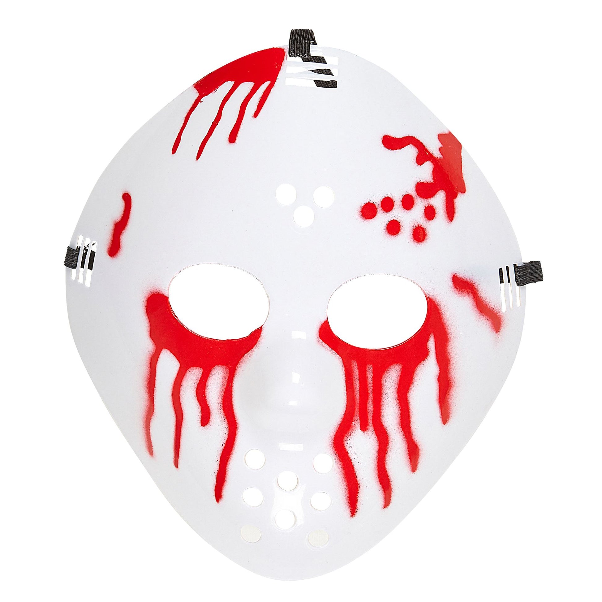 "BLUTIGE HOCKEY MASKE" – Vorderansicht