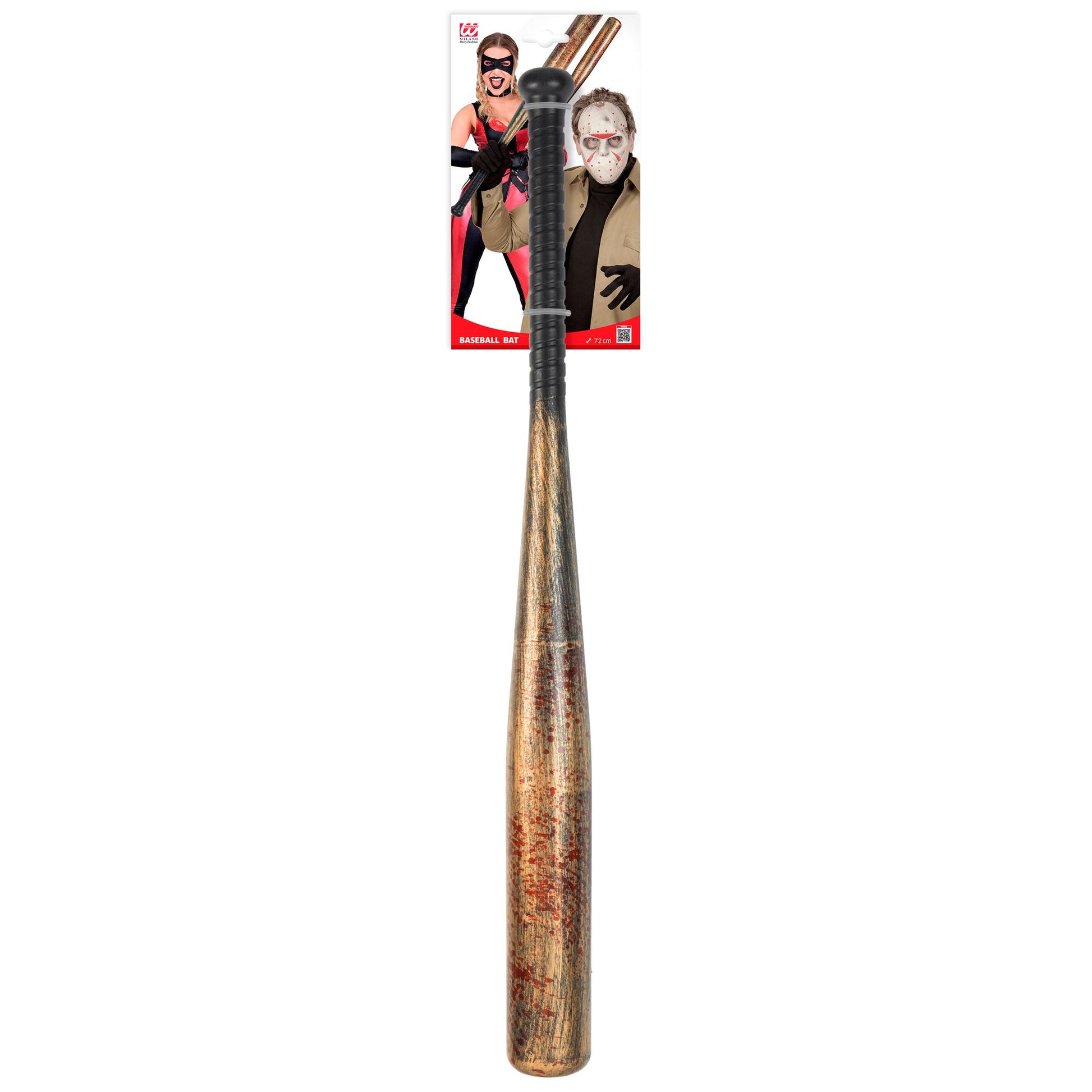 BLUTIGER BASEBALLSCHLÄGER 72 cm – Detailansicht