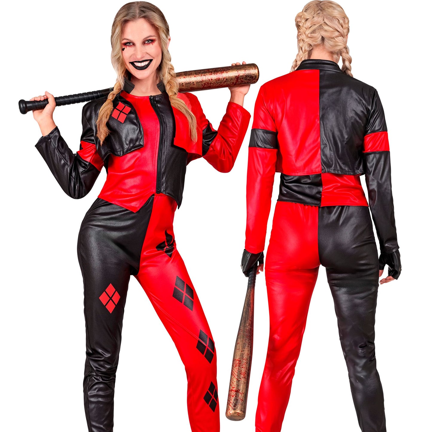 BLUTIGER BASEBALLSCHLÄGER 72 cm – Ansicht 3