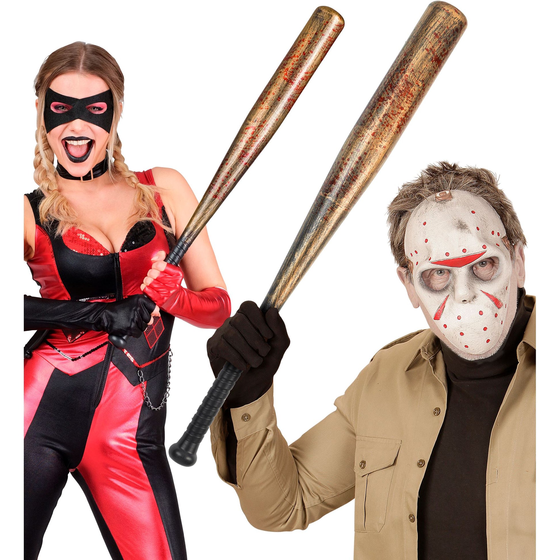 BLUTIGER BASEBALLSCHLÄGER 72 cm – Ansicht 4