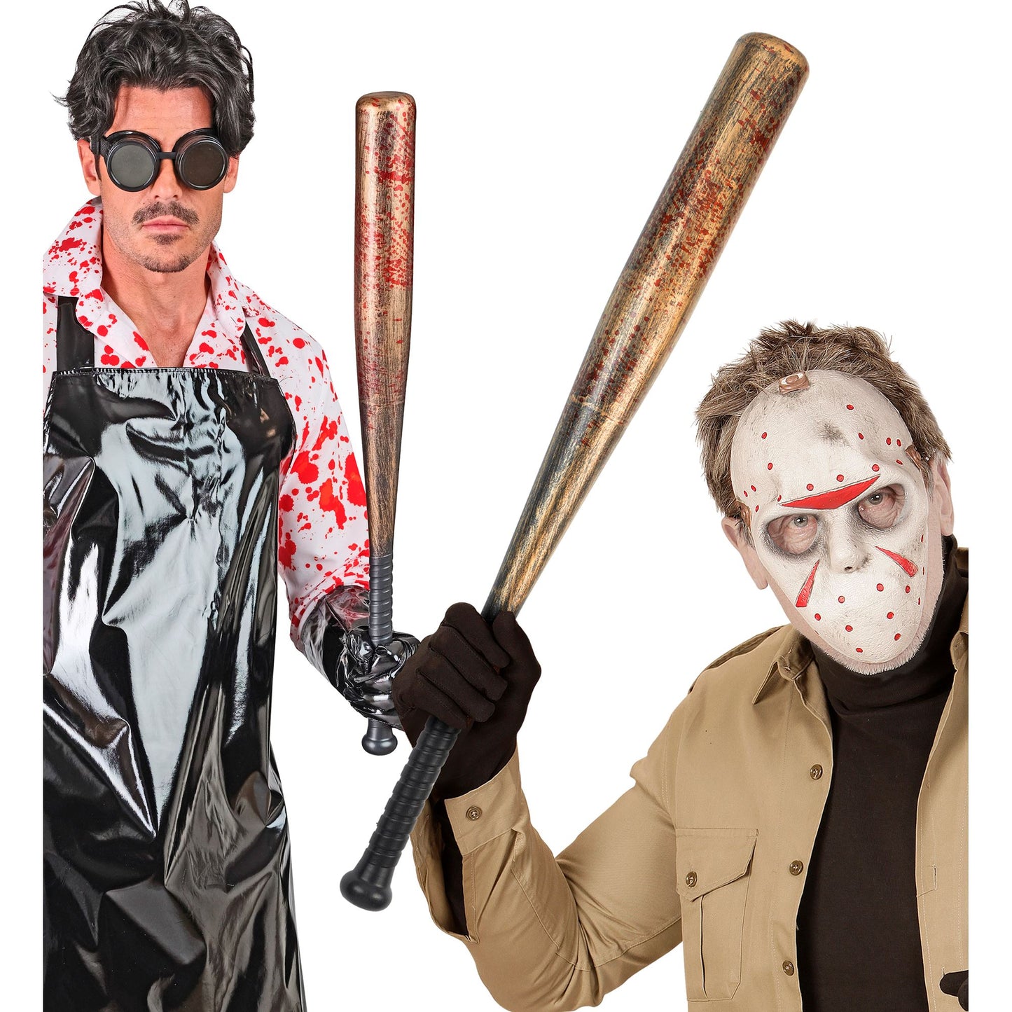 BLUTIGER BASEBALLSCHLÄGER 72 cm – Ansicht 8