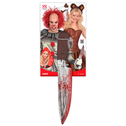 "BLUTIGES MESSER" 30 cm – Detailansicht