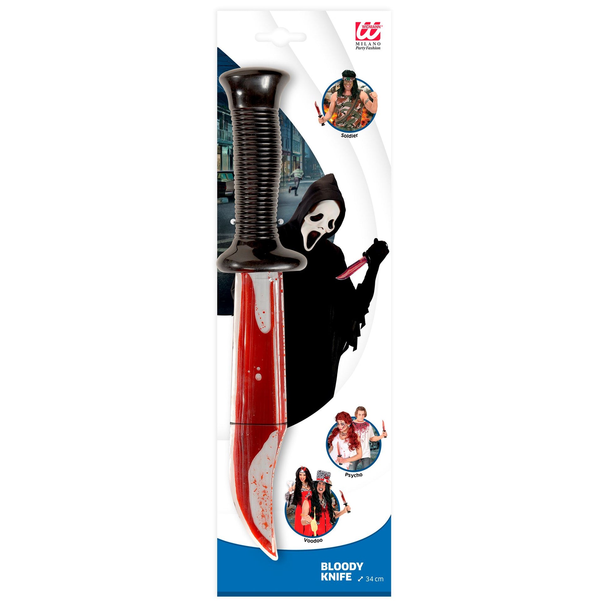 "BLUTIGES MESSER" - 34 cm – Detailansicht