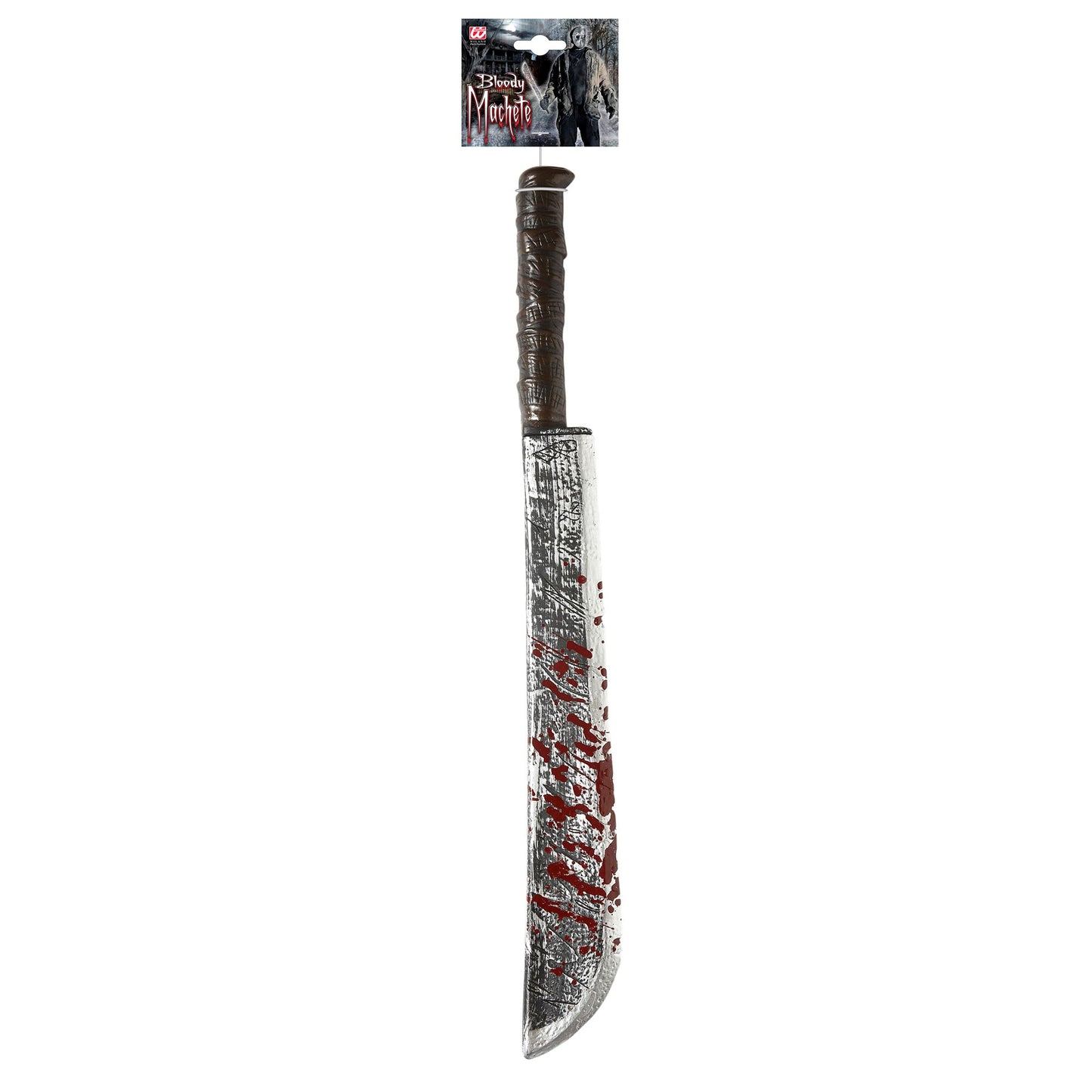 "BLUTVERSCHMIERTE MACHETE" 75 cm – Detailansicht