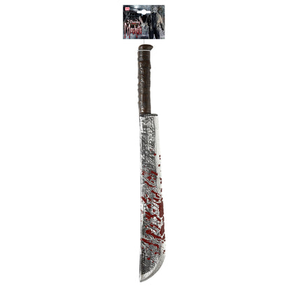 "BLUTVERSCHMIERTE MACHETE" 75 cm – Detailansicht